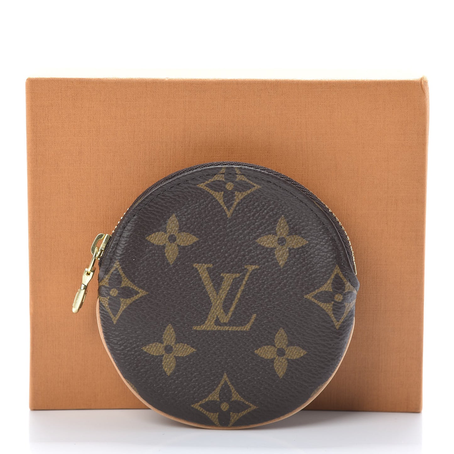 Monogram Round Coin Purse