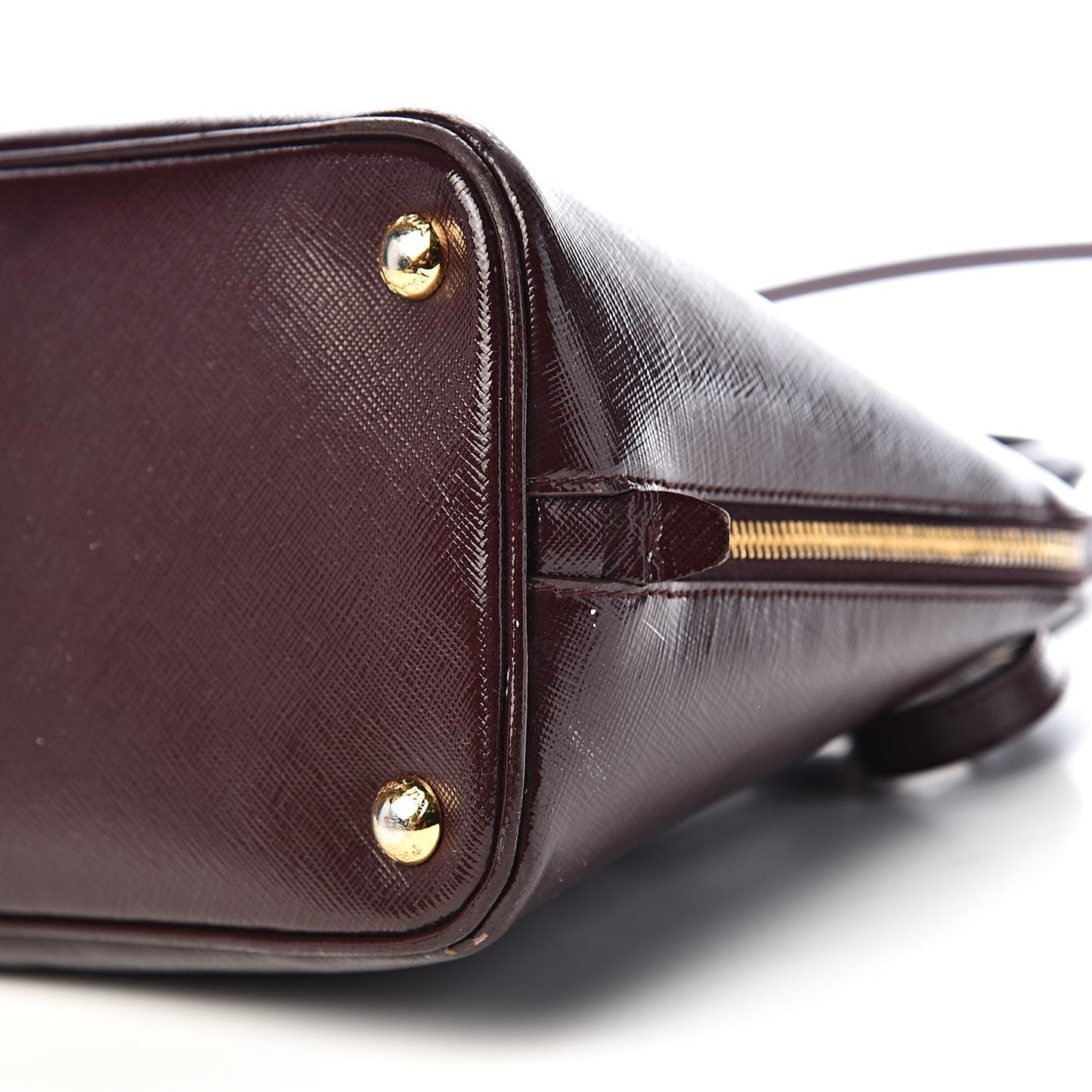 Saffiano Vernice Medium Promenade Tote Granato