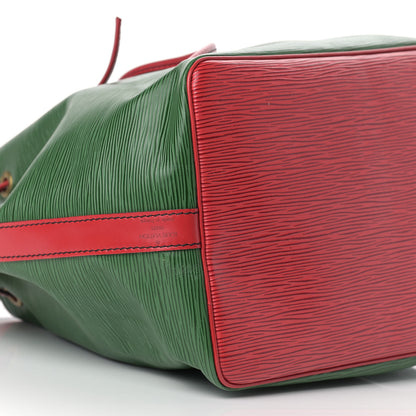 Louis Vuitton Epi Petit Bi-Color Noe Borneo Castillan Red 8 of 12