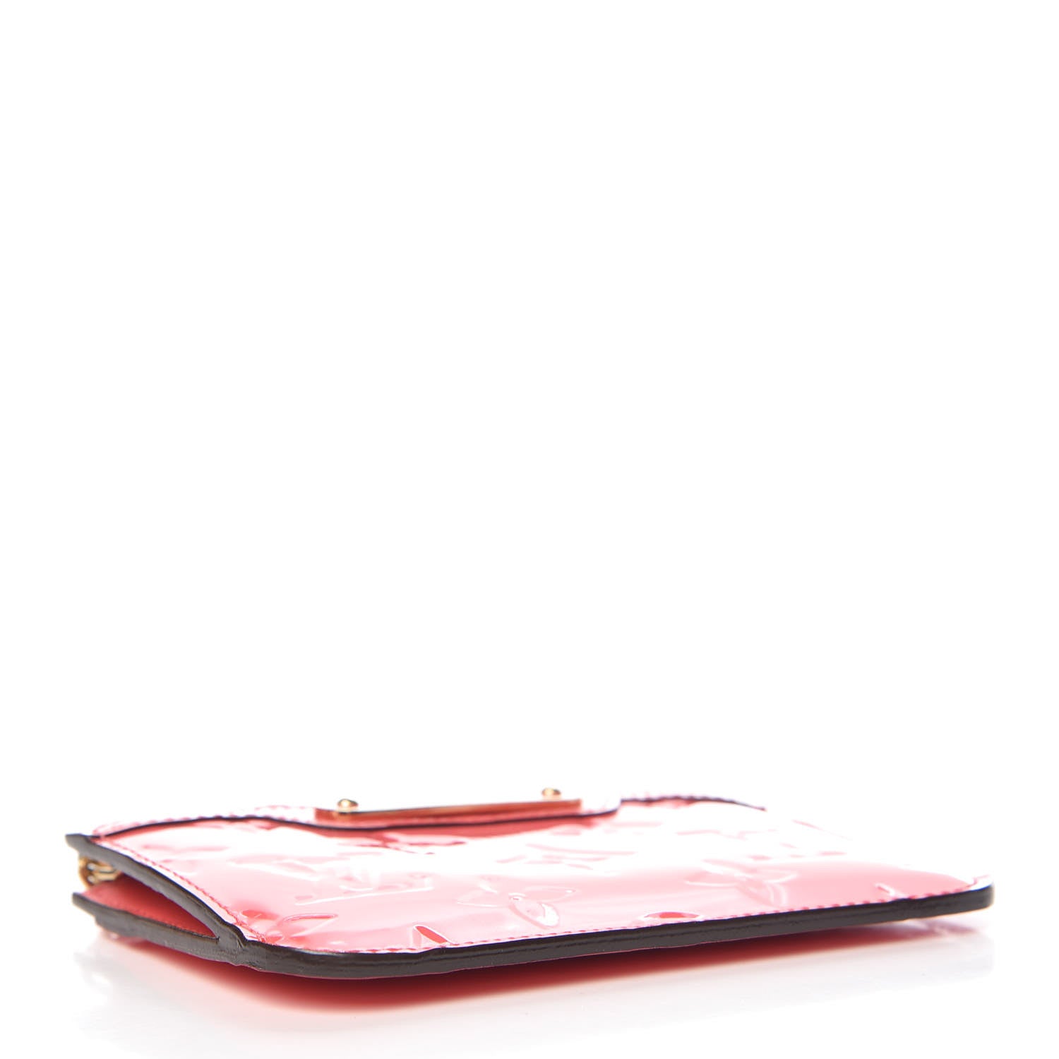 Louis Vuitton Vernis Key Pouch Rose Litchi 4 of 10
