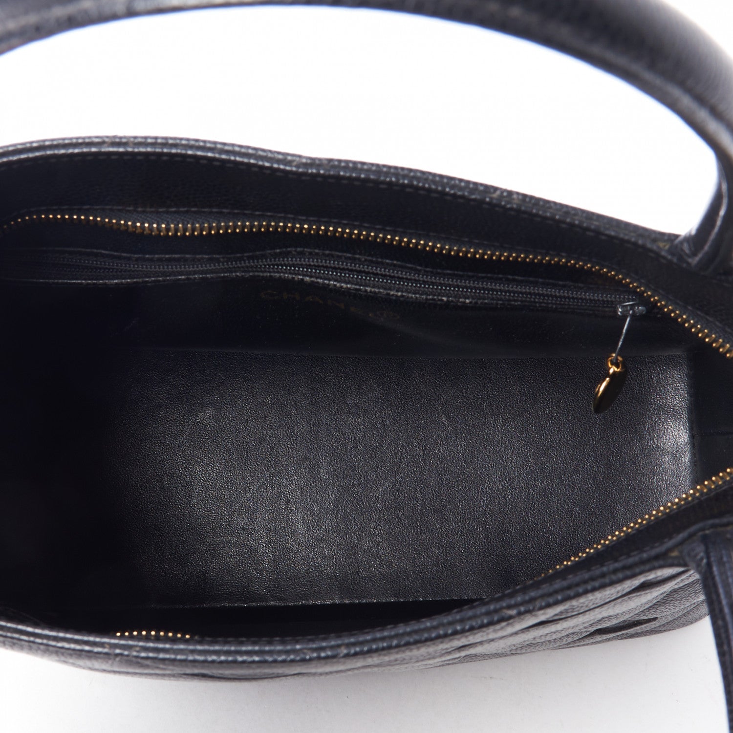 Chanel Caviar Quilted Medallion Tote Black 7 of 10