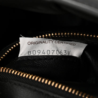 Bottega Veneta Lambskin Maxi Intreccio Padded Chain Cassette Crossbody Bag Black 7 of 10