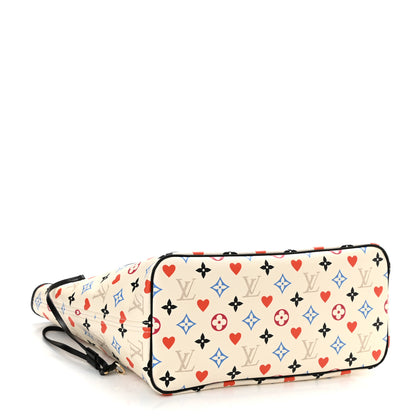 Louis Vuitton Game On Neverfull MM White 4 of 8