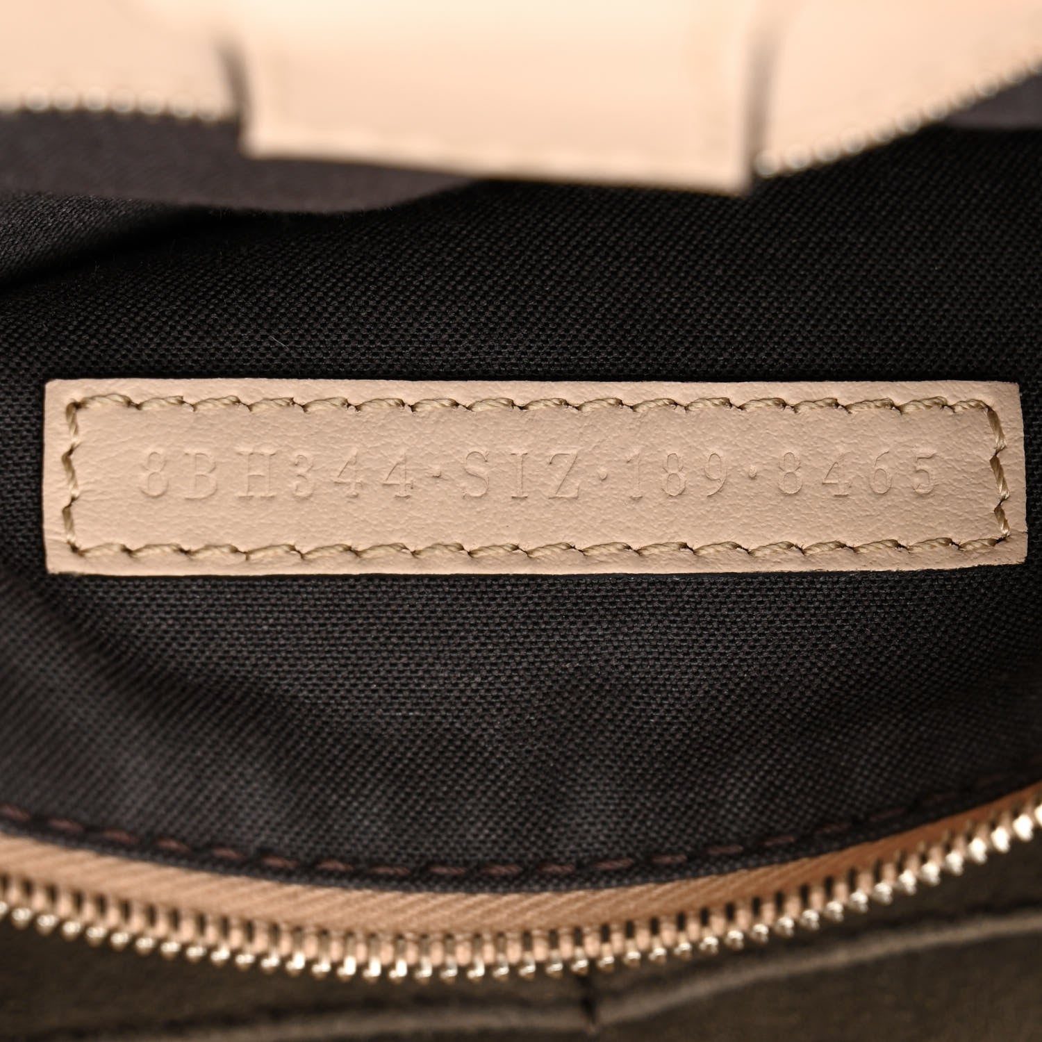 Fendi Vitello Century Opaco F is Fendi Bi-Color Small Runaway Satchel Soap Moresco 7 of 14