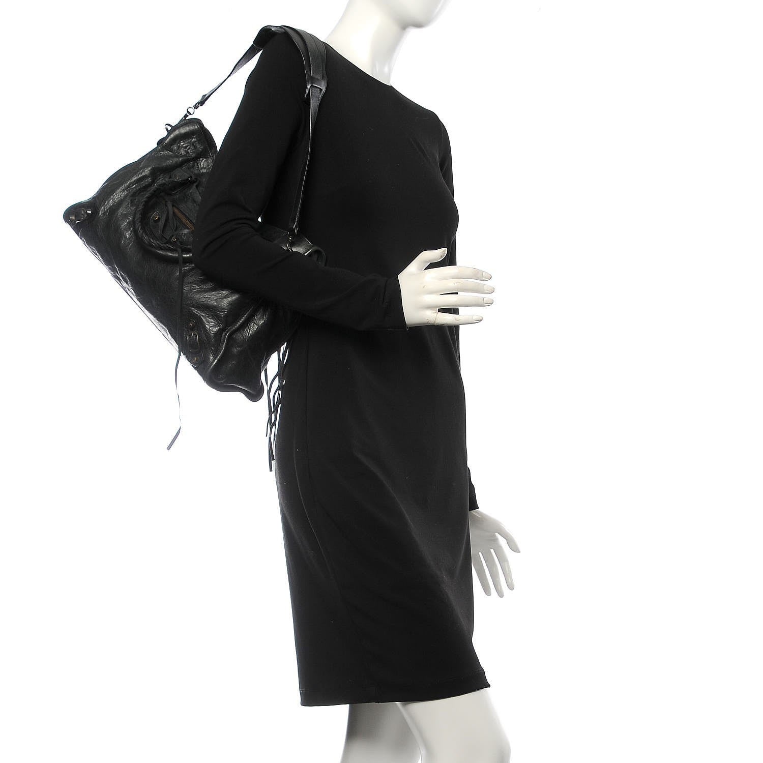 Balenciaga Agneau Classic Hardware City Black 2 of 8