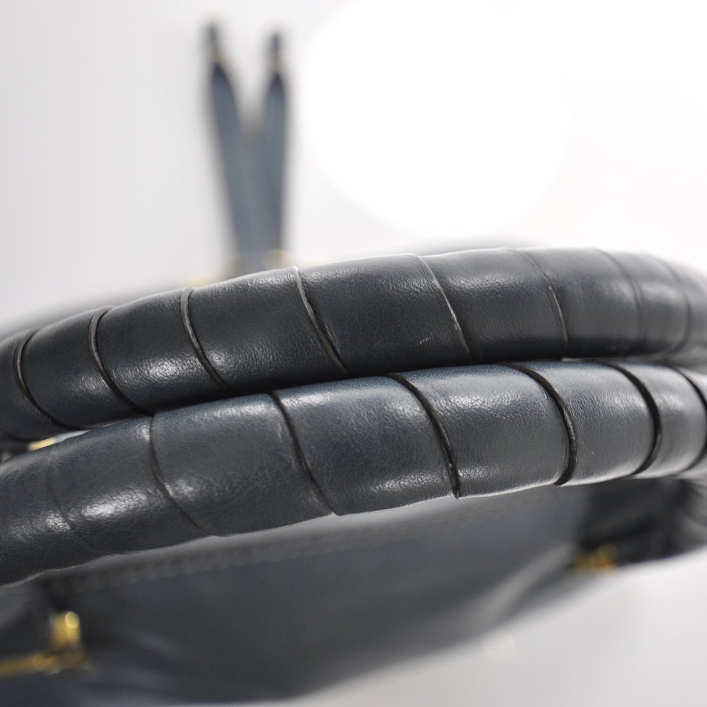 Calfskin Medium Marcie Satchel Blue