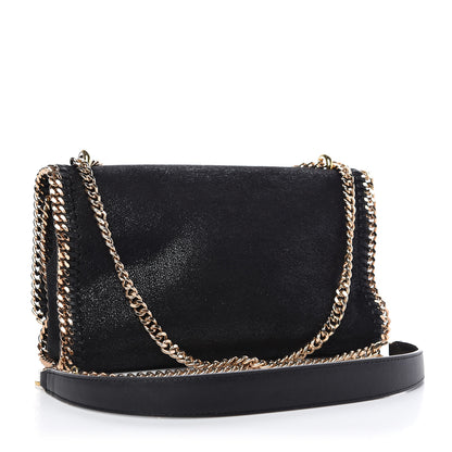 Stella McCartney Shaggy Deer Falabella Crossbody Bag Black 3 of 10