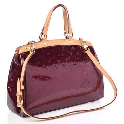 Louis Vuitton Vernis Brea MM Rouge Fauviste 4 of 13