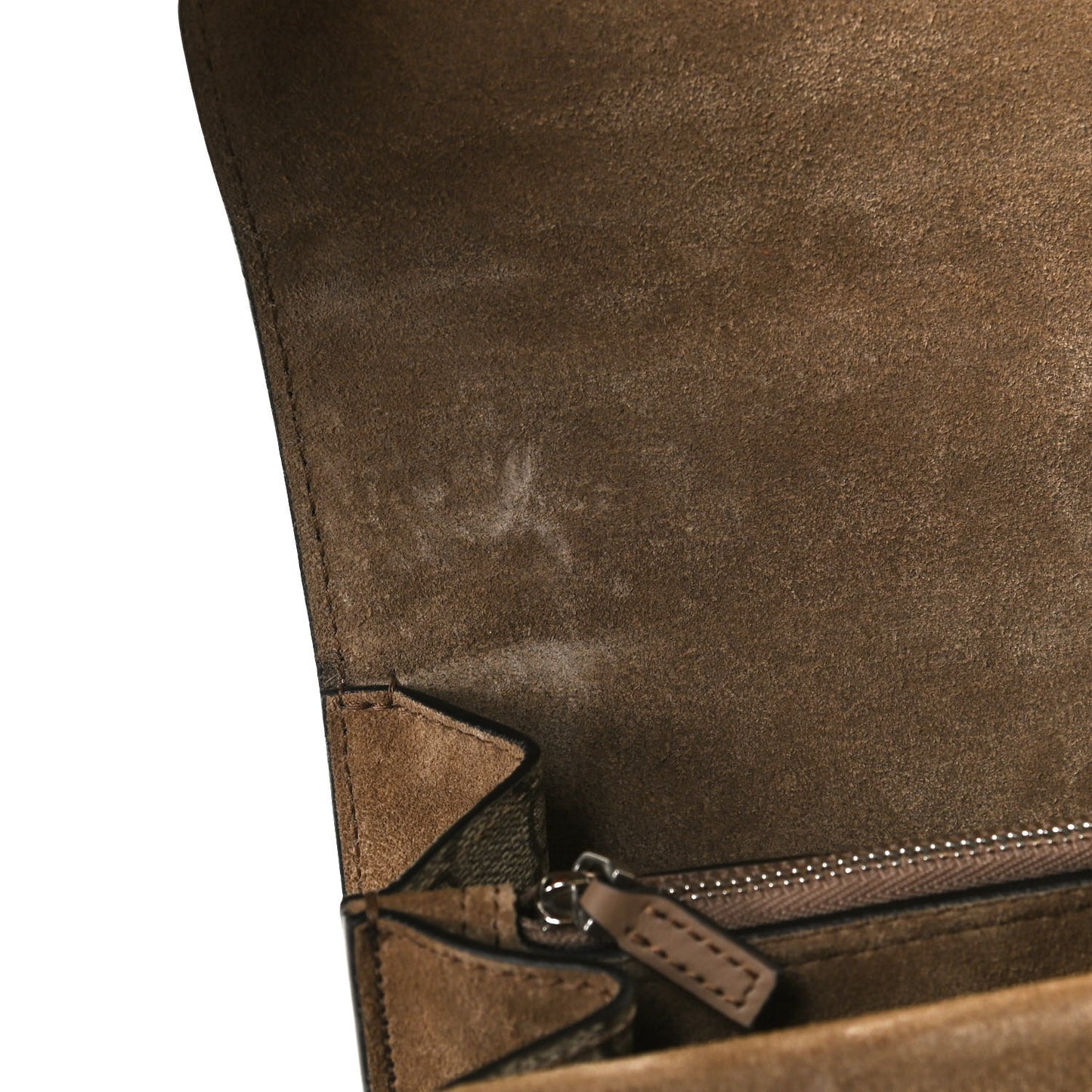 GG Supreme Monogram Small Dionysus Shoulder Bag Taupe