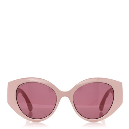 Gucci Acetate GG Cat Eye Sunglasses GG0809S Pink 2 of 7