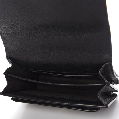 Saint Laurent Grained Calfskin Small Monogram Sunset Black 5 of 10