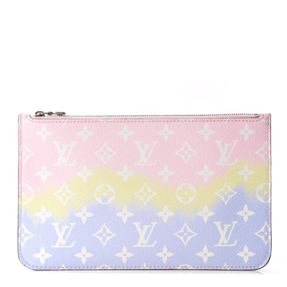 Louis Vuitton Monogram Escale Neverfull MM GM Pochette Pastel 1 of 9