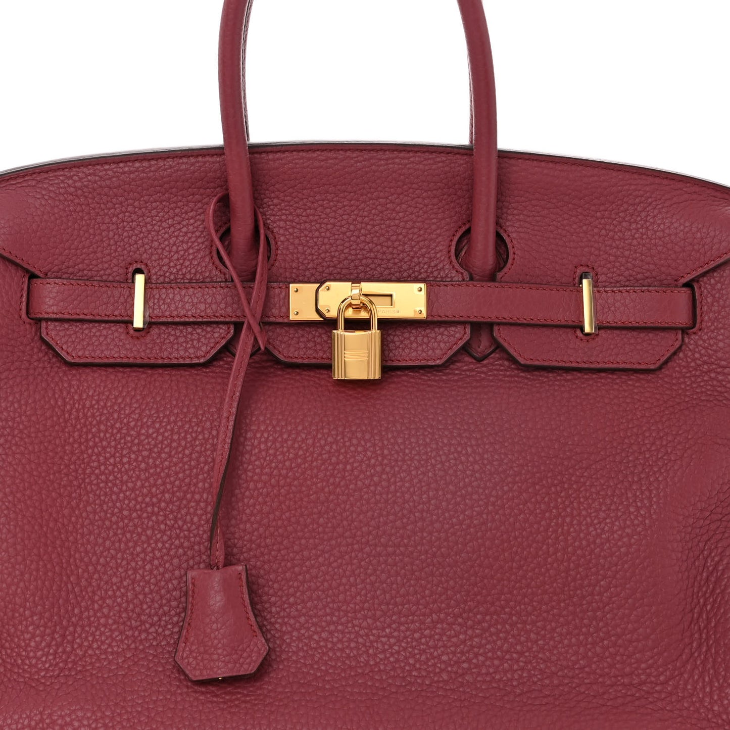 Taurillon Clemence Birkin 35 Bois de Rose