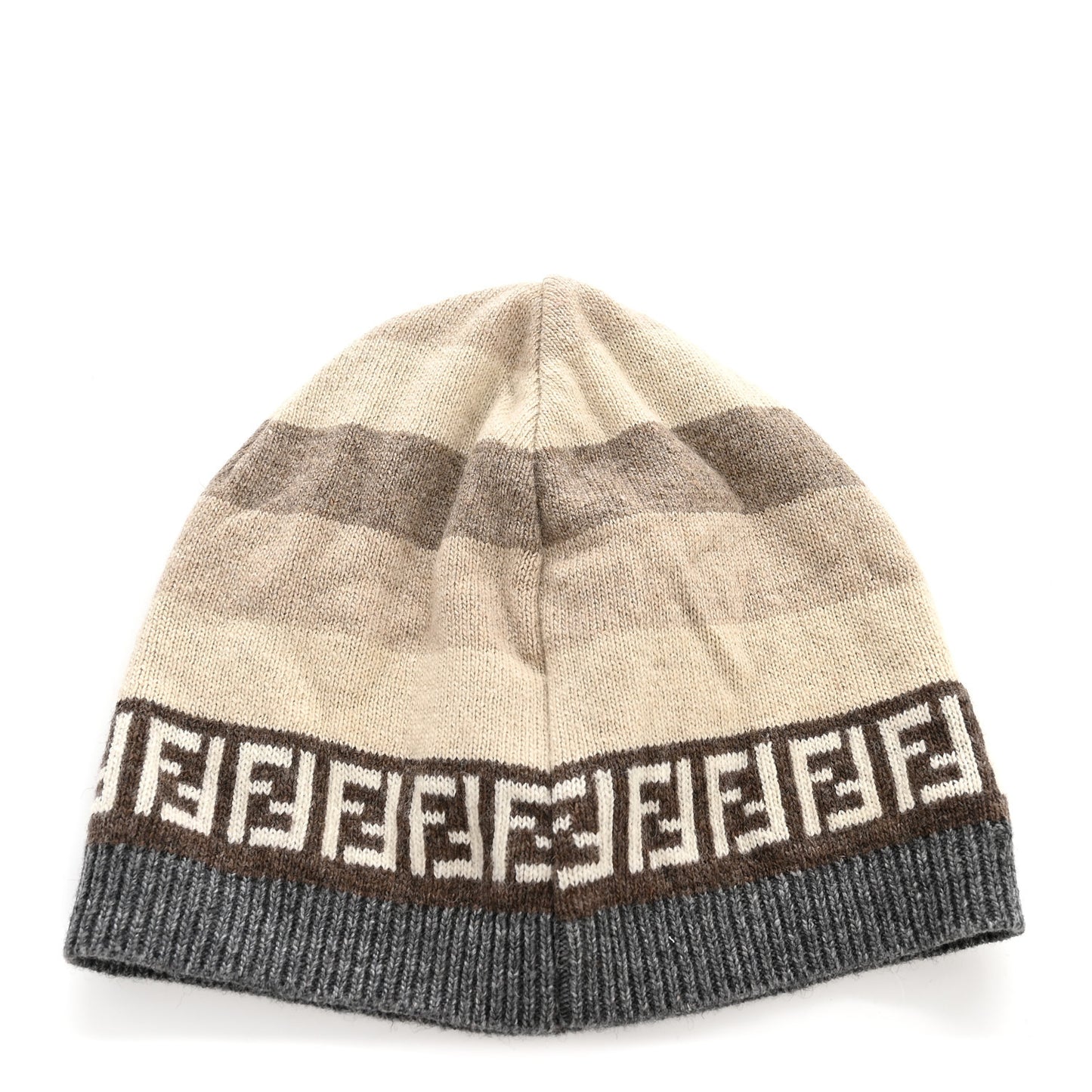 Wool Knit Zucca Beanie Beige