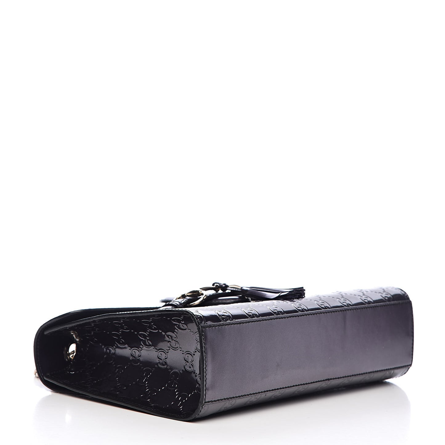 Shine Guccissima Medium Emily Chain Shoulder Bag Melanzana