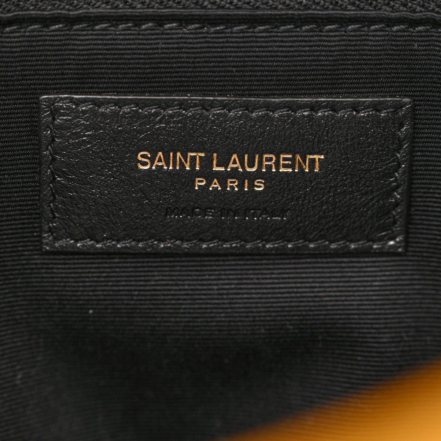 Lambskin Matelasse Monogram Medium Niki Chain Satchel Yellow