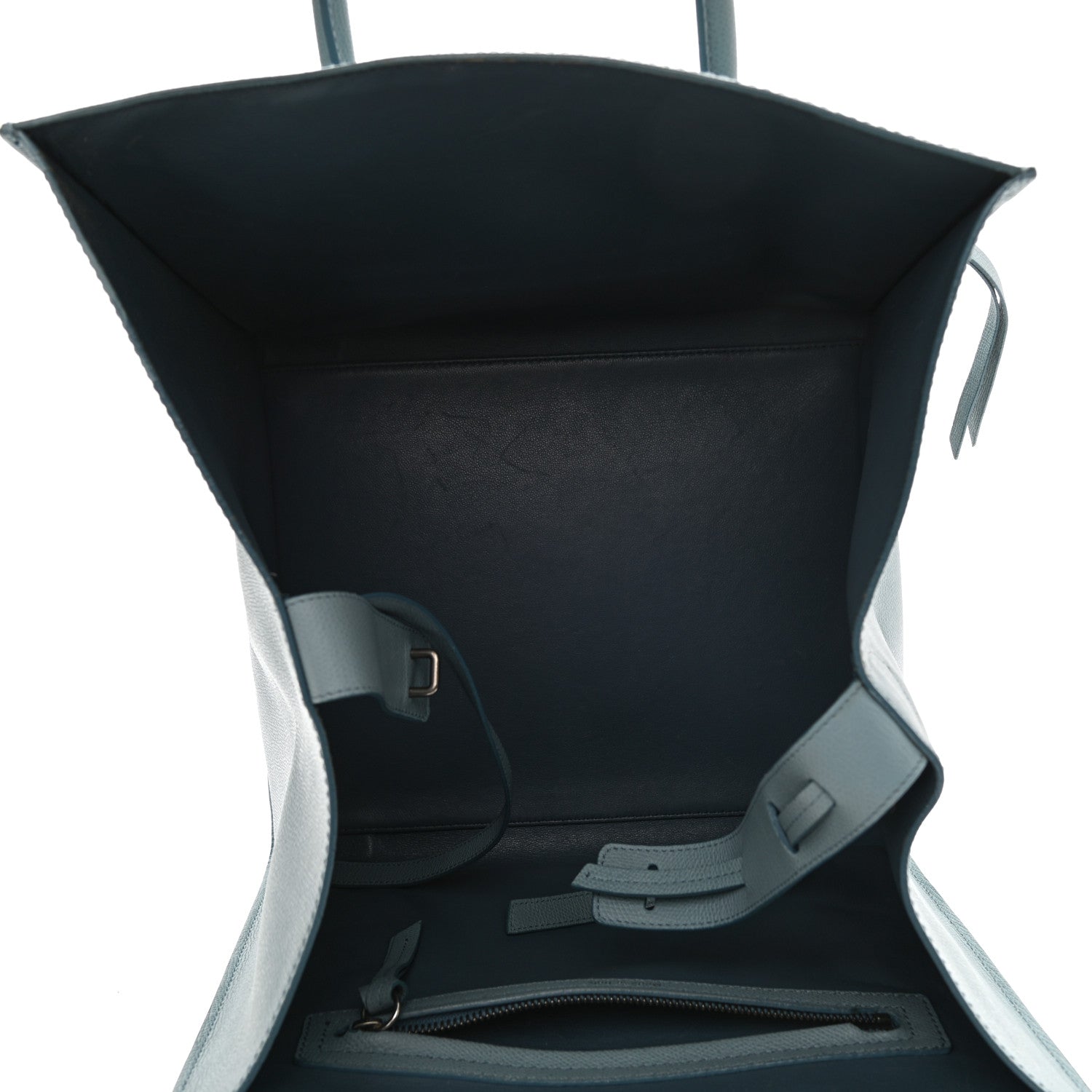 Celine Supple Calfskin Medium Phantom Luggage Slate Blue 5 of 18