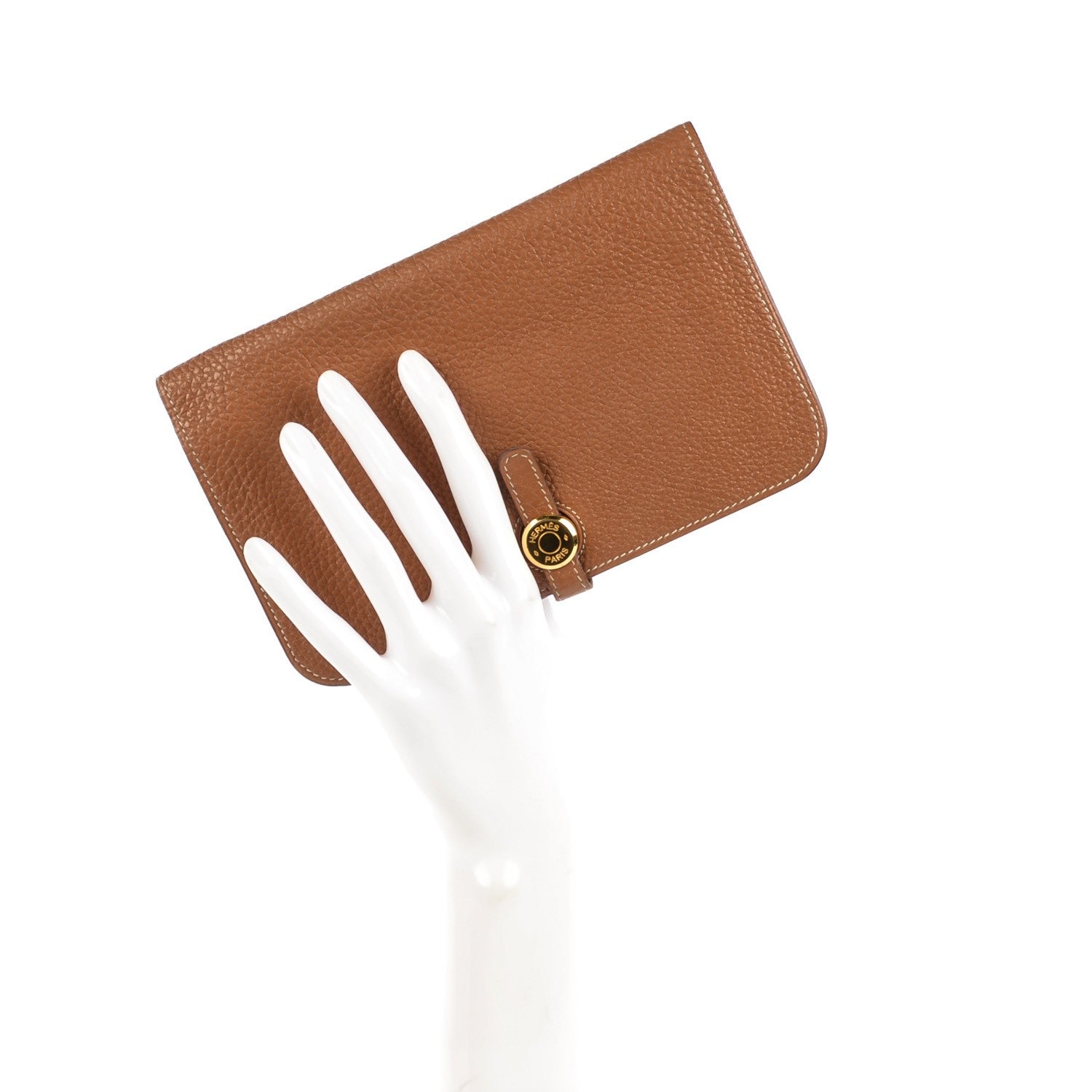 Hermes Togo Dogon Combined Wallet Gold 6 of 11