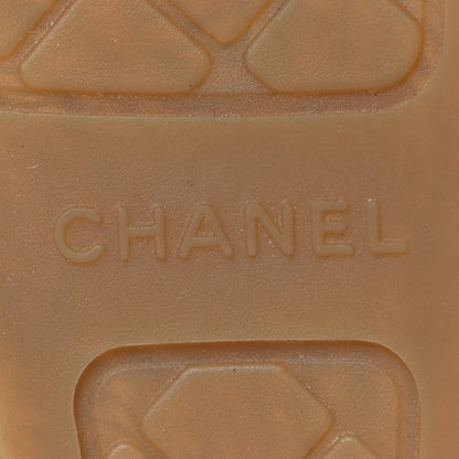 Chanel Lambskin CC Espadrilles 40 Beige Black 8 of 9