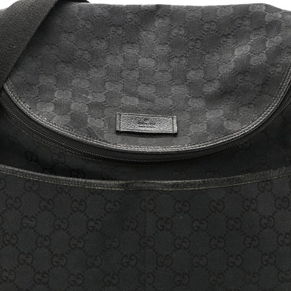 Gucci Monogram Large Diaper Bag Black 8 of 11