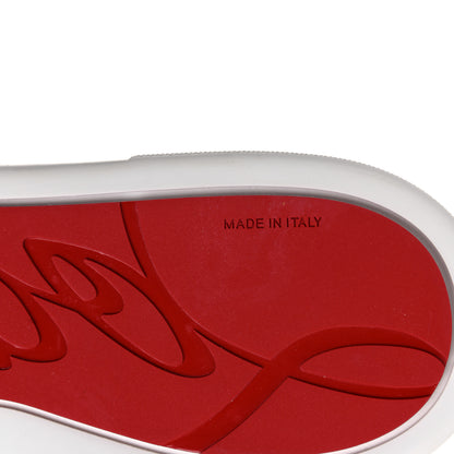 Christian Louboutin Canvas Simplerui Flat Sneakers 42 White 7 of 12