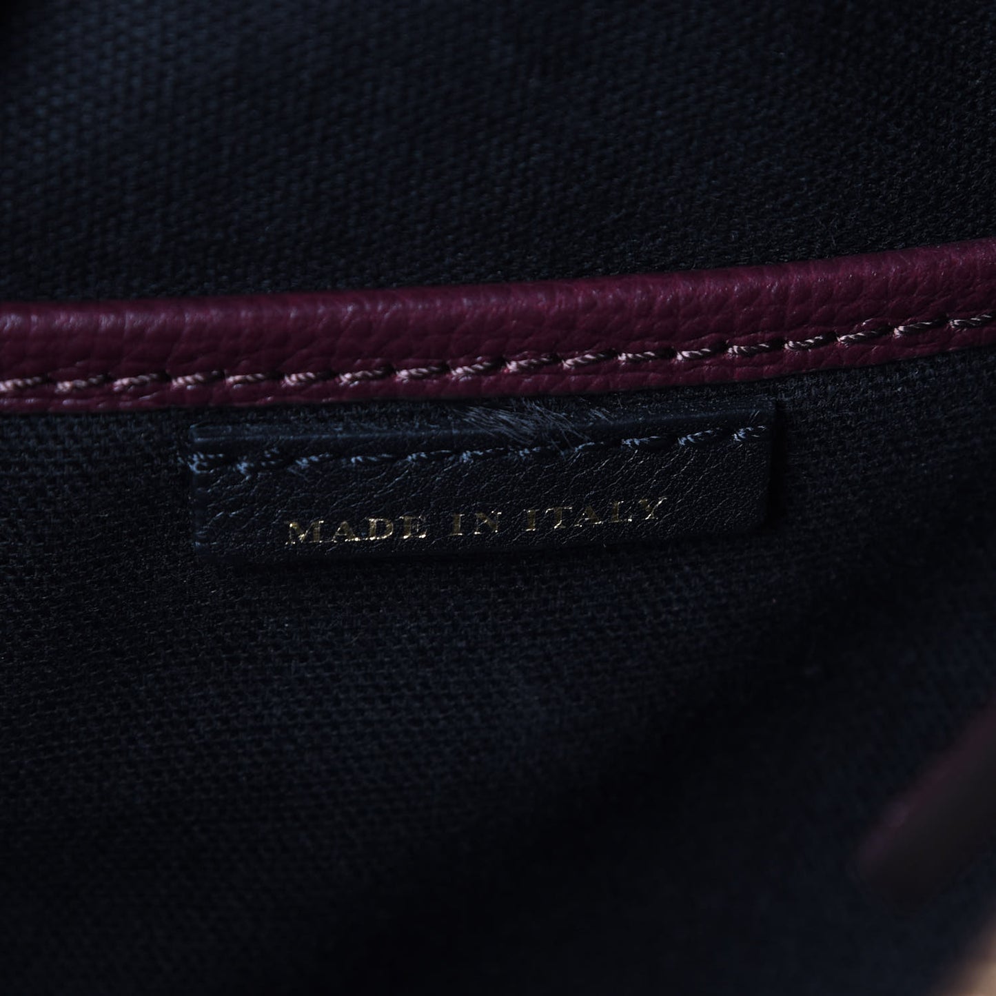 Calfskin House Check Medium Banner Tote Elderberry
