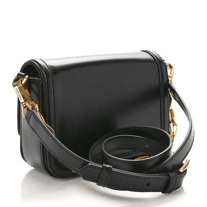 Jimmy Choo Box Calfskin Diamond Crossbody Bag Black 3 of 8