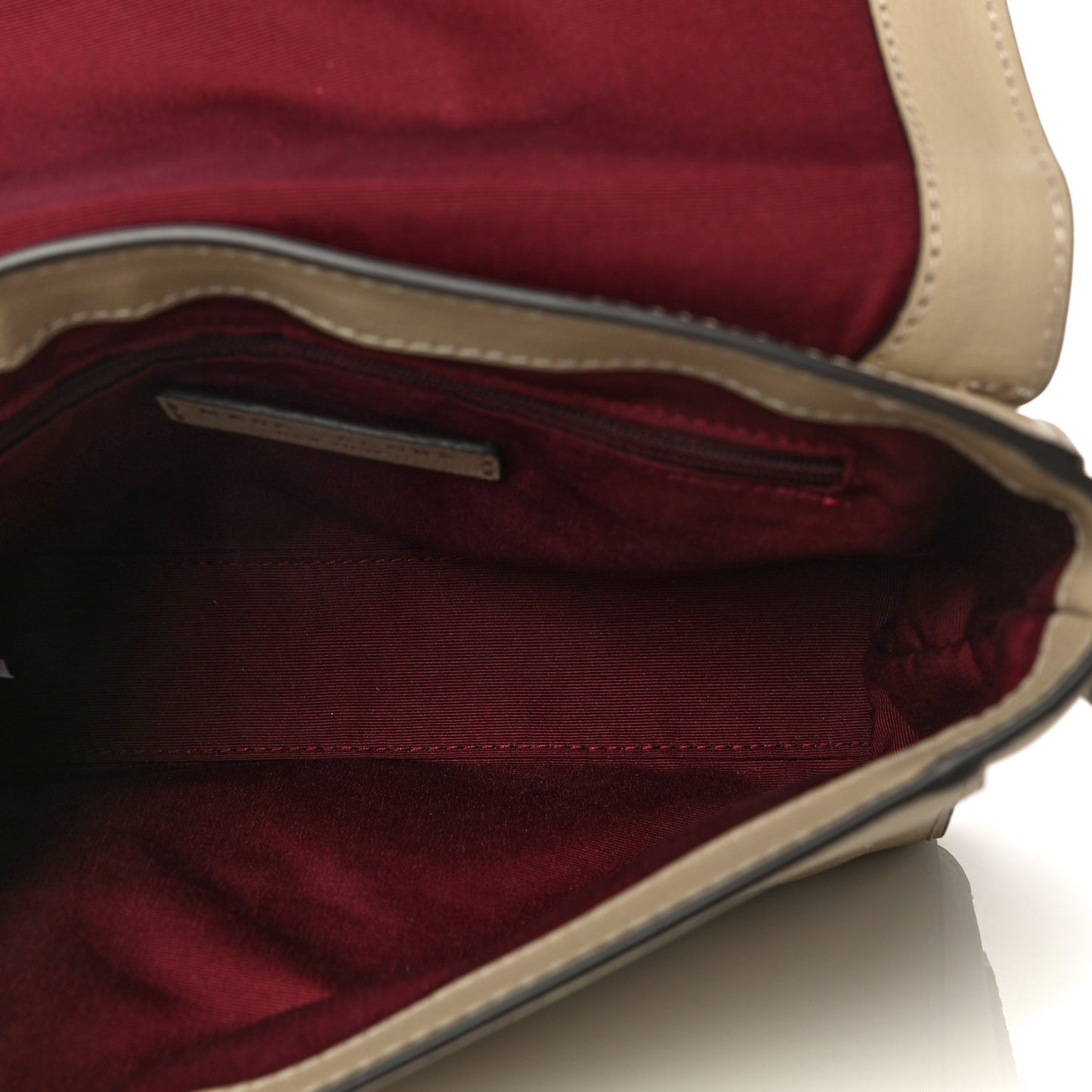 Calfskin Medium The Commuter Crossbody Beige