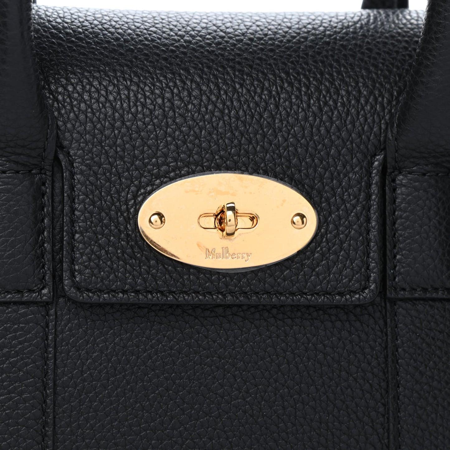 Classic Grain Small New Bayswater Black