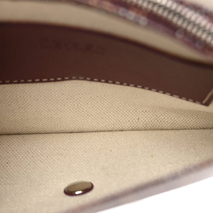Goyard Goyardine Plumet Wallet Clutch Burgundy 8 of 11