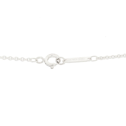 Tiffany Sterling Silver 1837 Square Pendant Necklace 4 of 5