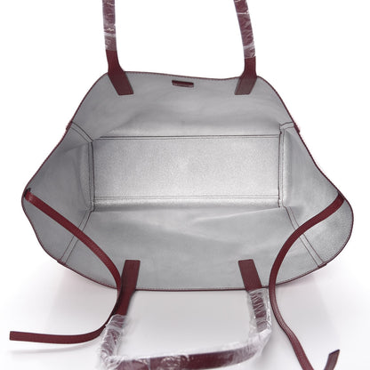 MCM Grained Calfskin Medium Reversible Wandel Tote Ruby Tan 8 of 12