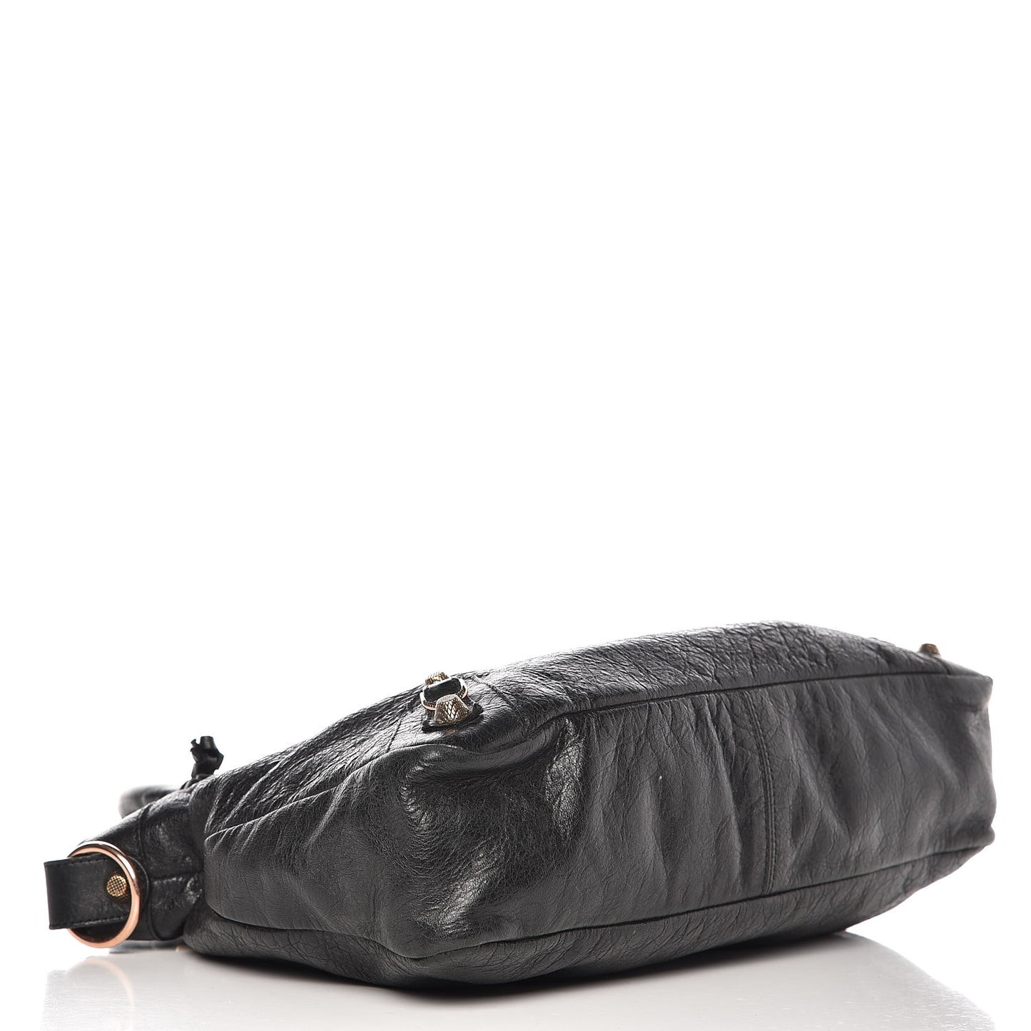 Agneau Giant 12 Rose Gold Hardware Town Black
