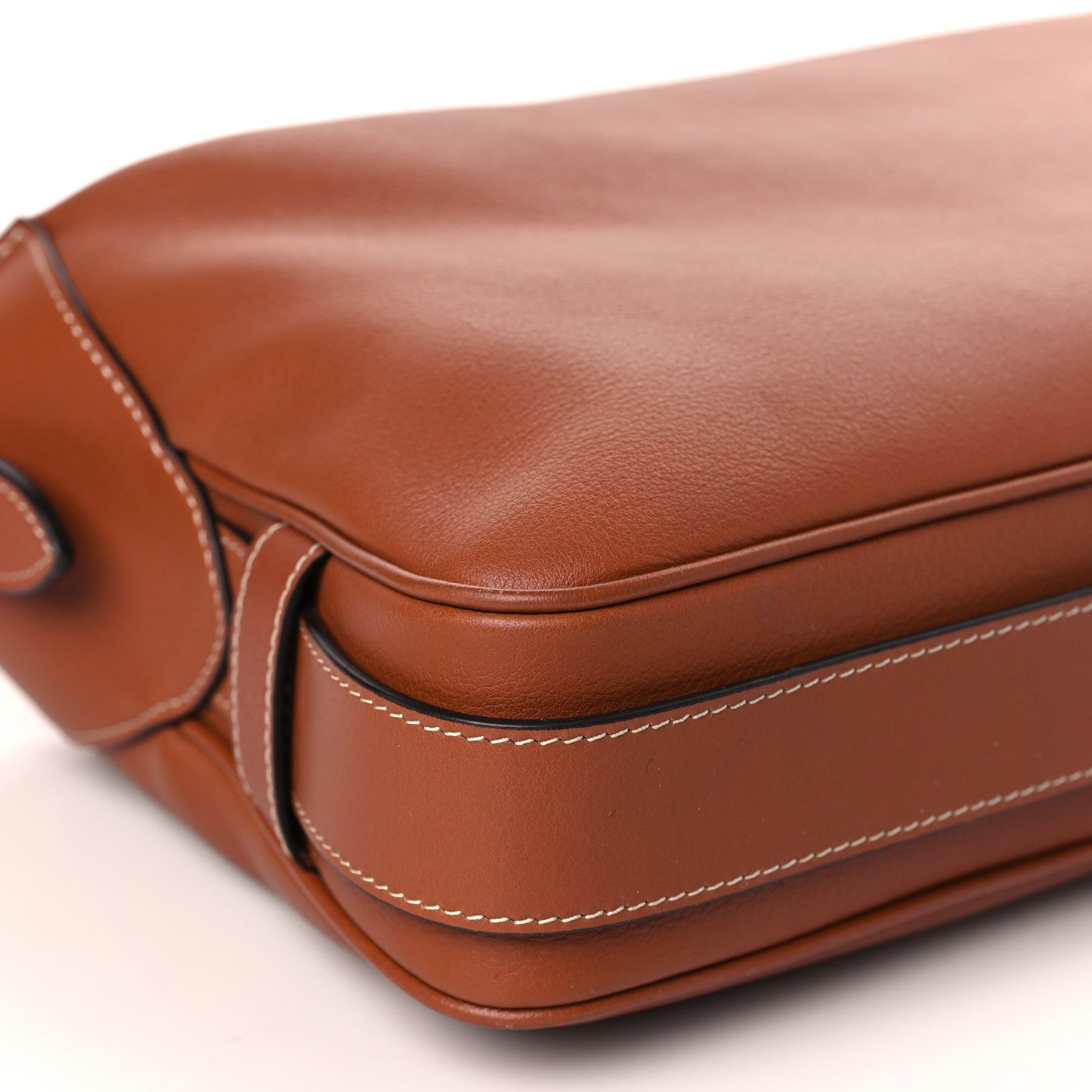 Celine Supple Calfskin Medium Romy Shoulder Bag Tan 8 of 9
