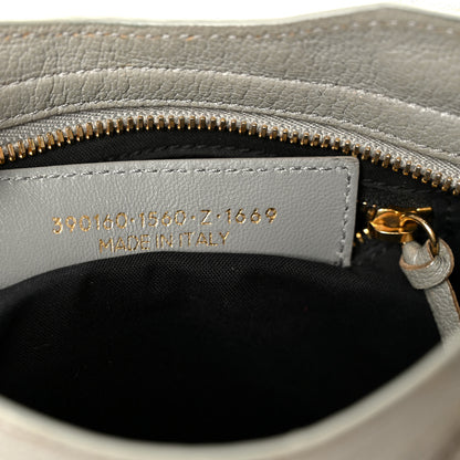 Balenciaga Chevre Gold Metallic Edge Hardware Mini City Gris Taupe 8 of 11