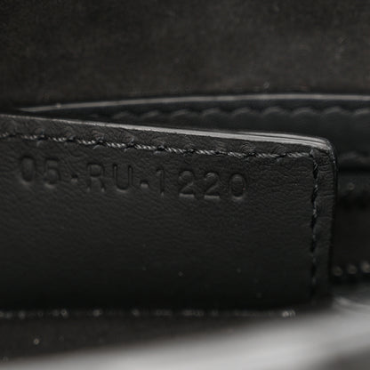 Christian Dior Ultra Matte Calfskin Saddle Bag Black 7 of 13