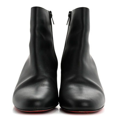 Christian Louboutin Calfskin Turela 55 Ankle Boots 38 Black 3 of 11