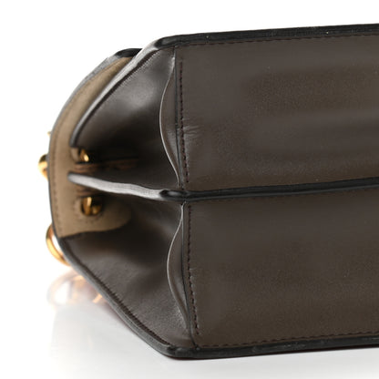 Fendi Calfskin Kan I Shoulder Bag Red Multicolor 10 of 11