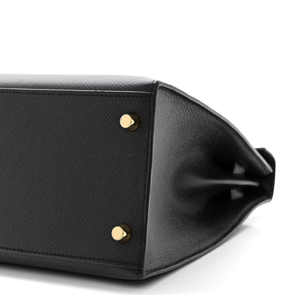 Hermes Epsom Kelly Sellier 28 Black 10 of 11