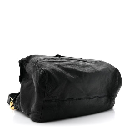 Givenchy Pebbled Calfskin Medium Bolt Stud Pandora Black 4 of 12