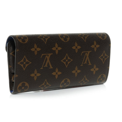 Louis Vuitton Monogram Josephine Wallet Blue 3 of 8