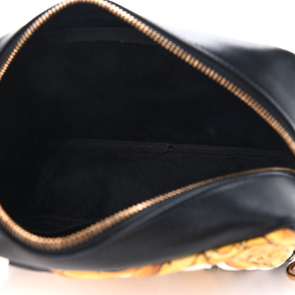 Versace Nappa Quilted Barocco Print Small Camera Bag Black 5 of 11