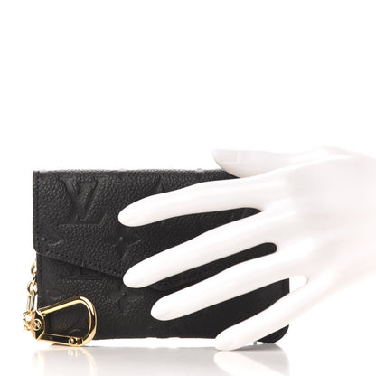 Louis Vuitton Empreinte Key Pouch Black 2 of 7