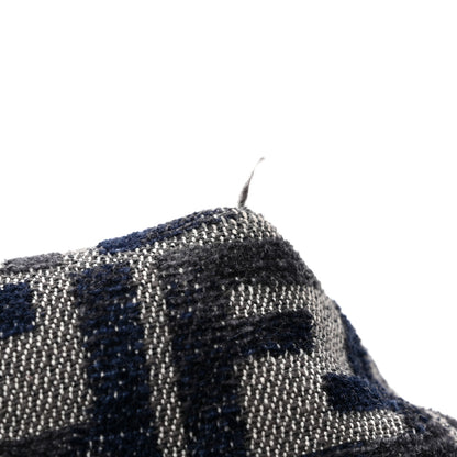 Fendi Fabric Calfskin FF Mini Roll Tote Navy 11 of 11