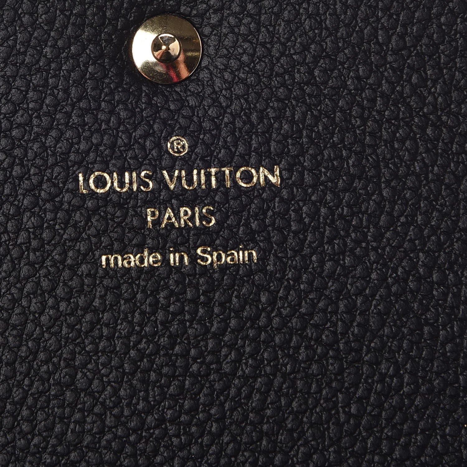 Louis Vuitton Empreinte Business Card Holder Black 6 of 7