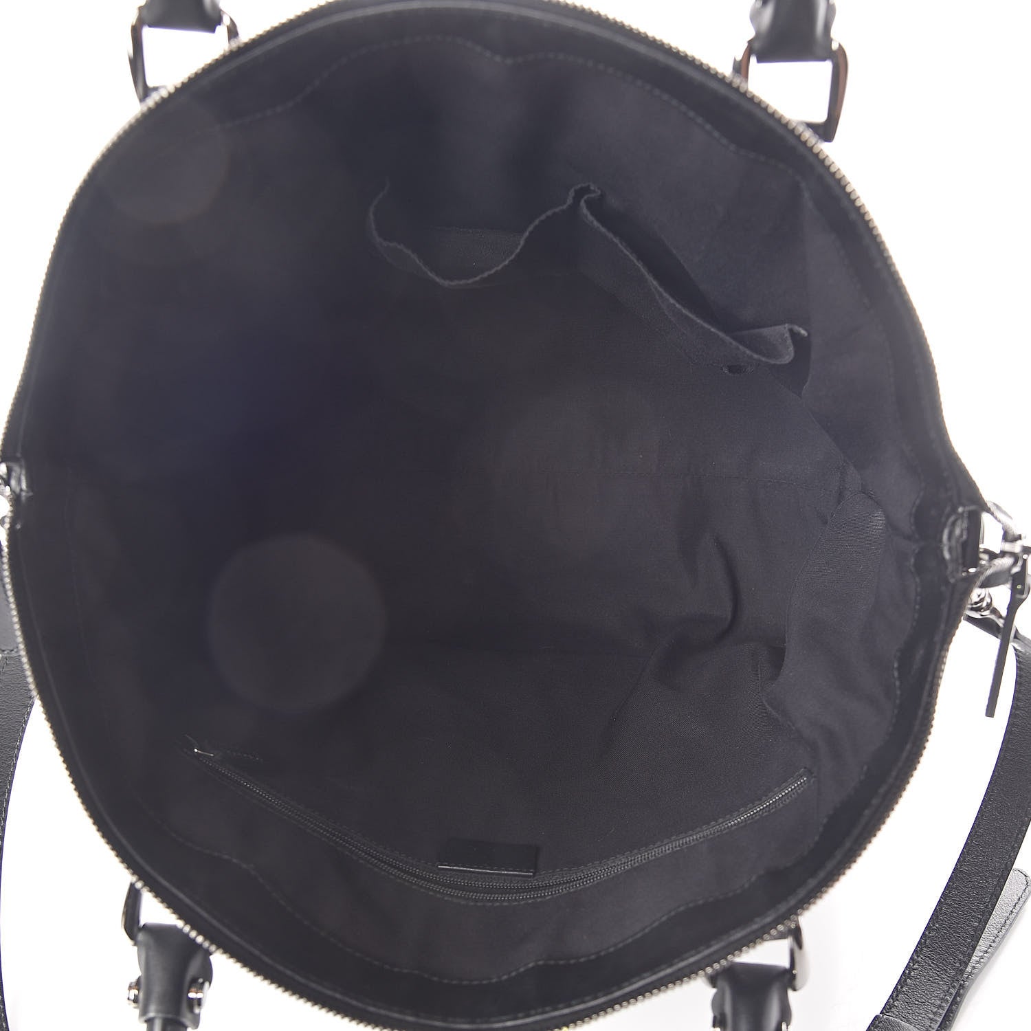 Gucci Guccissima Large GG Charm Convertible Dome Satchel Black 5 of 9