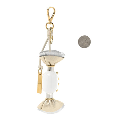 Prada Plexiglass Nappa Candy Keychain Charm Pirite 3 of 6
