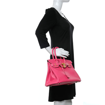 Hermes Epsom Birkin 30 Rose Tyrien 2 of 10