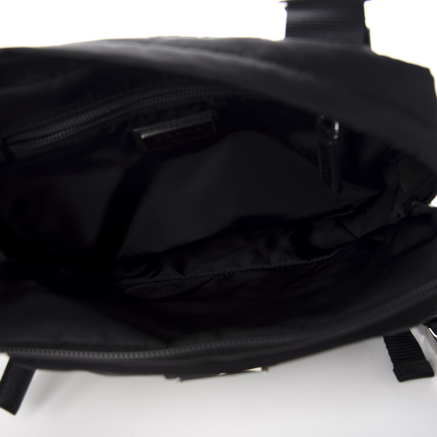 Prada Tessuto Nylon Montagna Harness Bag Black 4 of 10