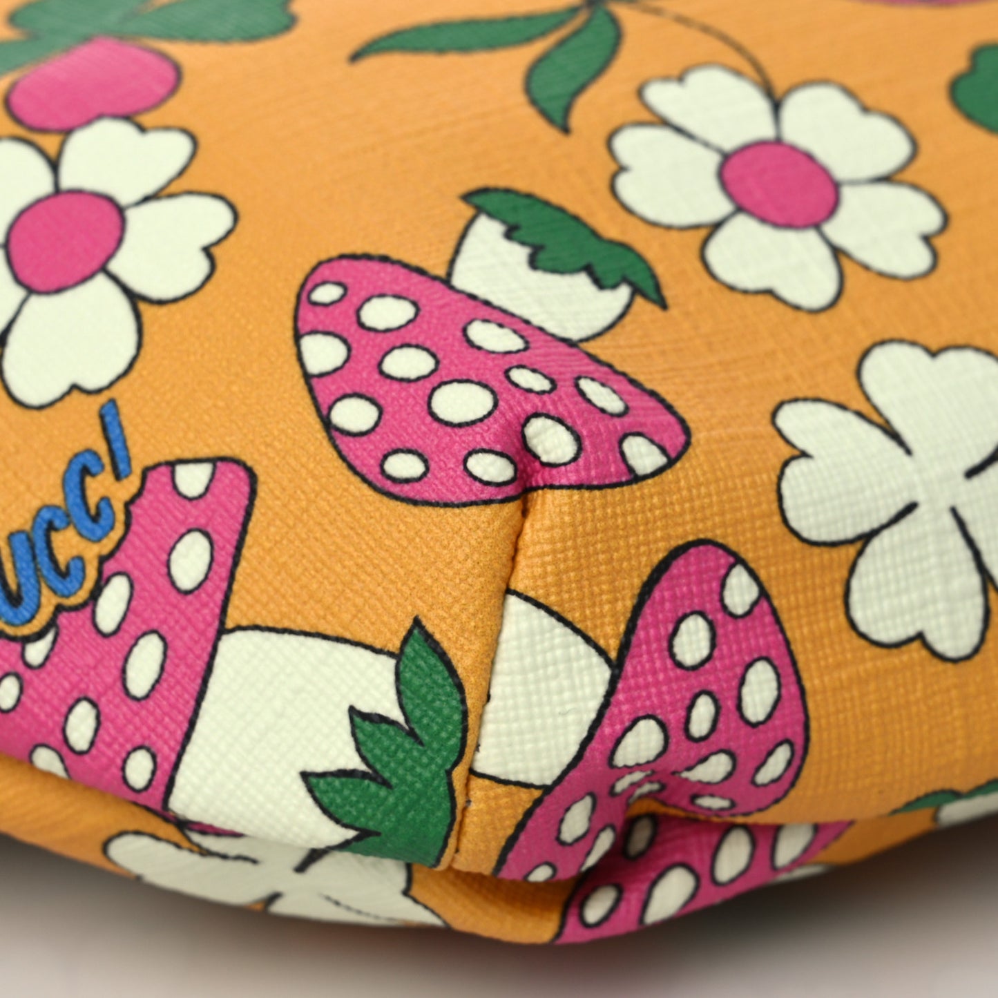 Supreme Childrens Mushroom Print Belt Bag Yellow